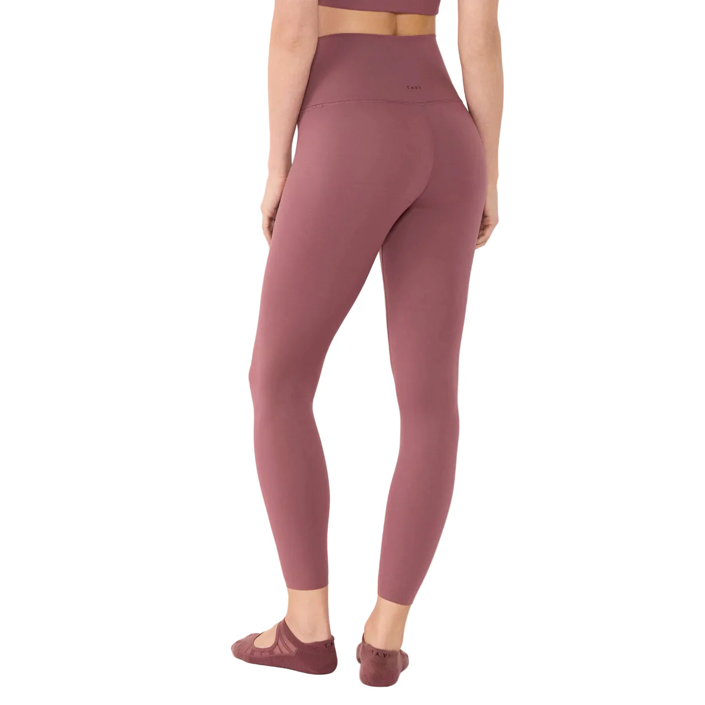 WOMEN'S TAVI HIGH WAISTED 7/8TIGHT | DEEP EMBER - Image 3