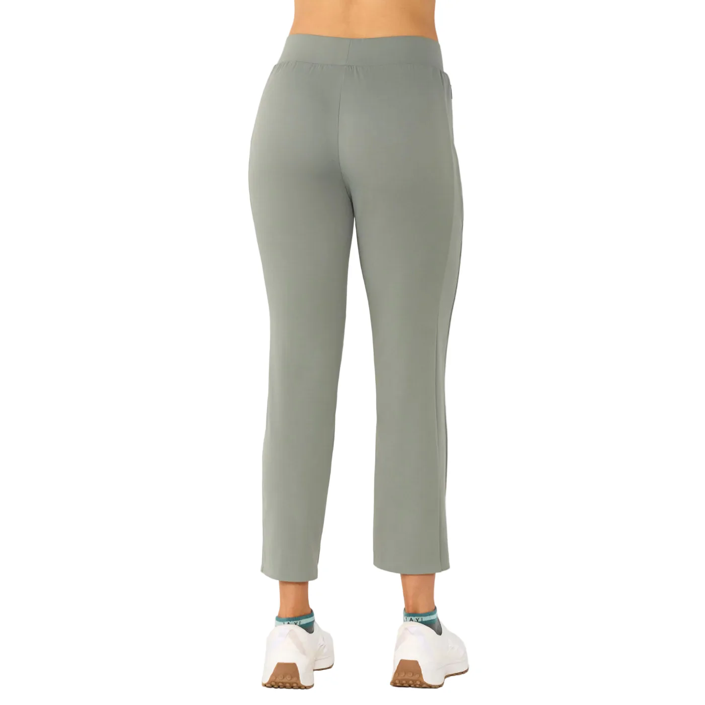 WOMEN'S TAVI MODERN ZIP JOGGER | LEAF - Image 4