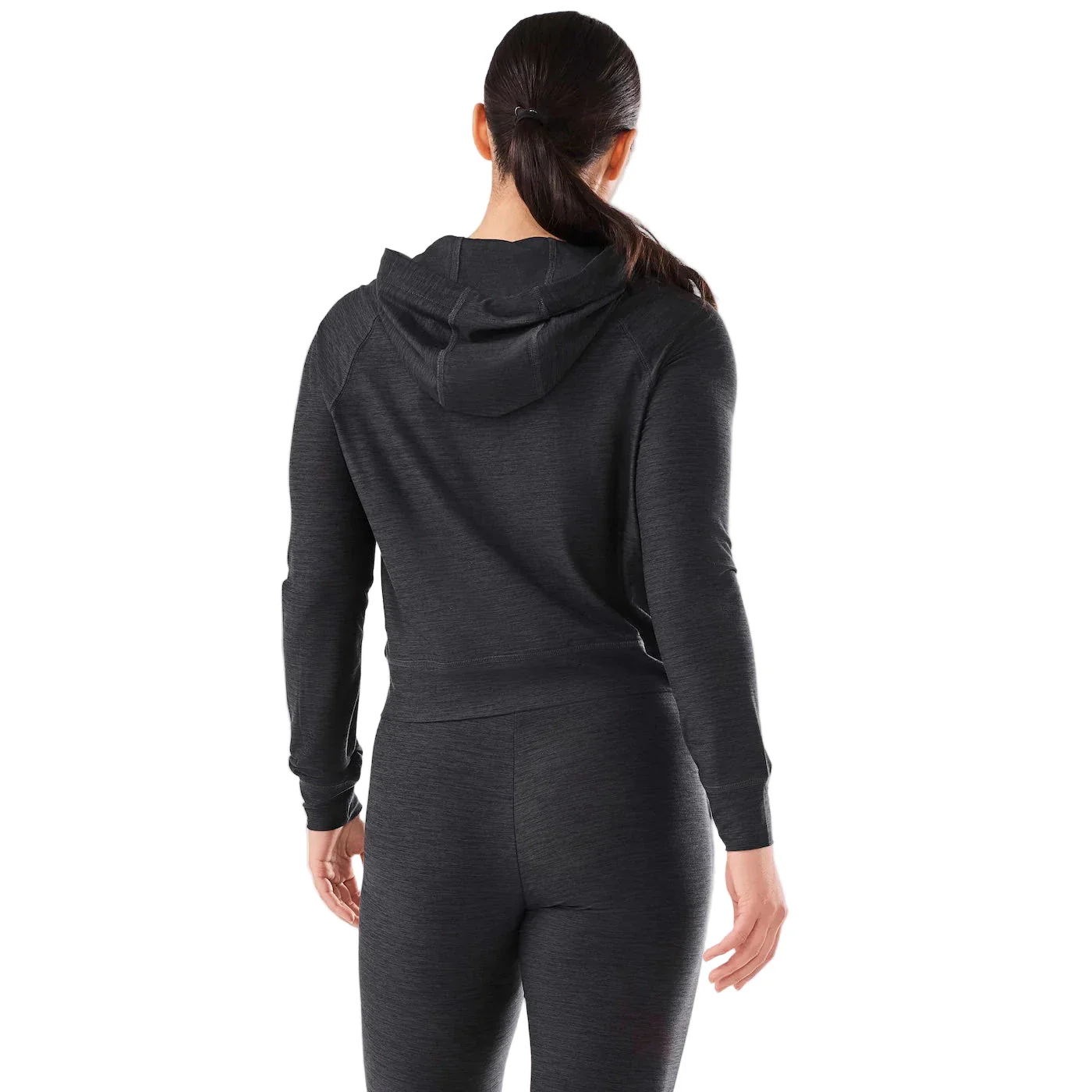 WOMEN'S TAVI SOFTTEC ZIP HOODIE | MIDNIGHT MELANGE SPACE DYE - Image 2