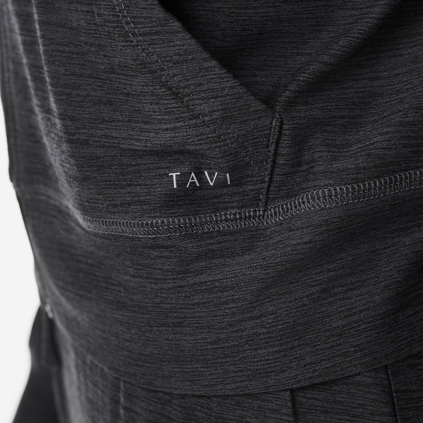 WOMEN'S TAVI SOFTTEC ZIP HOODIE | MIDNIGHT MELANGE SPACE DYE - Image 5