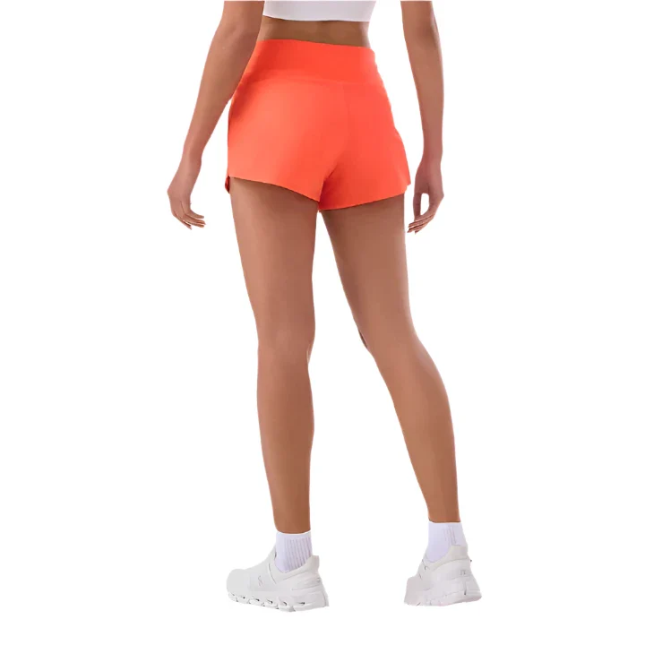 WOMEN'S TAVI SPORT SHORT | HOT CORAL - Image 3