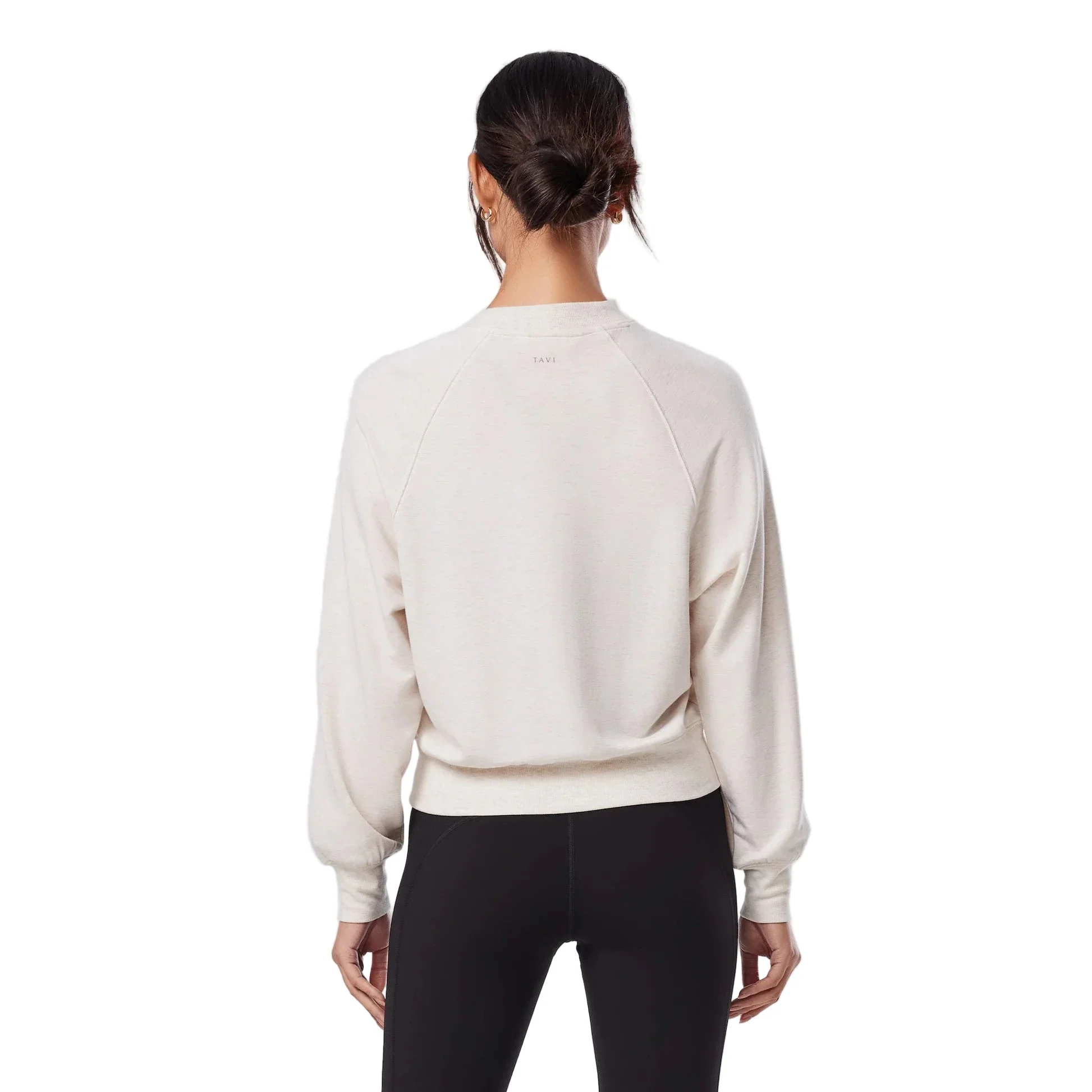 WOMEN'S TAVILUXE EASE CREW SWEATSHIRT | OAT - Image 2