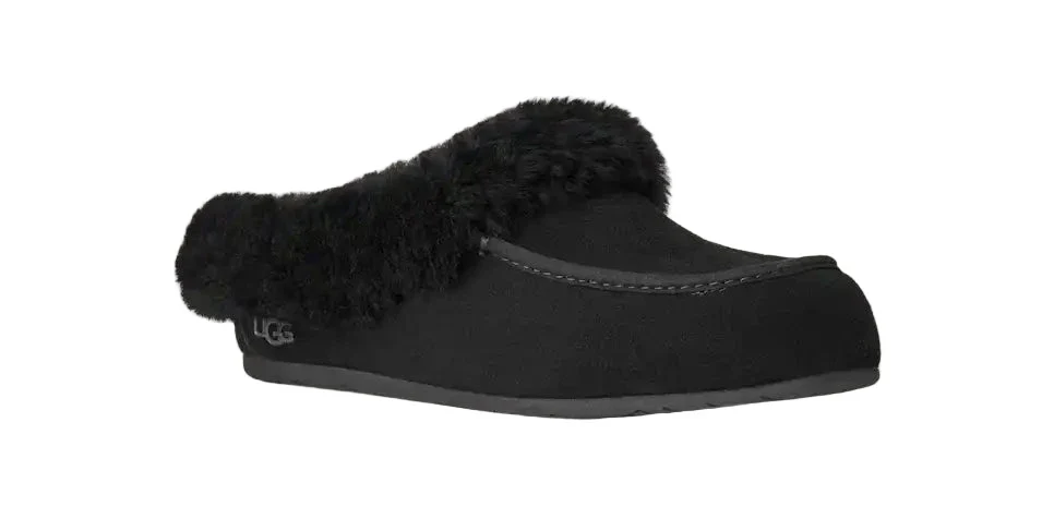 WOMEN'S UGG ANSLEY MULE | BLACK - Image 3