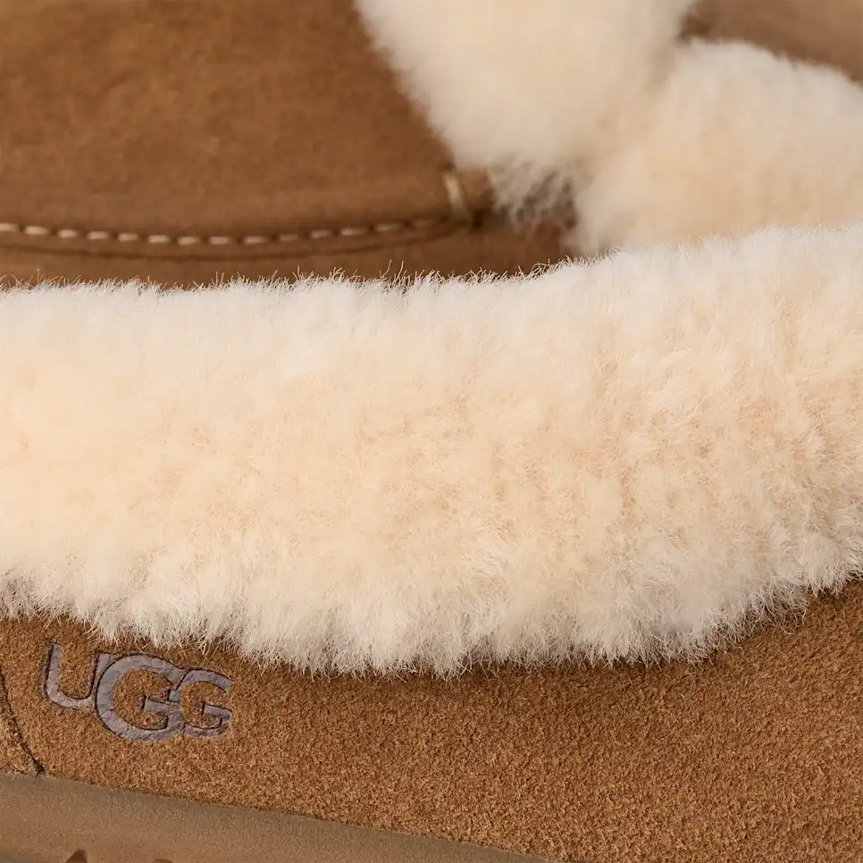 WOMEN'S UGG ANSLEY MULE | CHESTNUT - Image 7