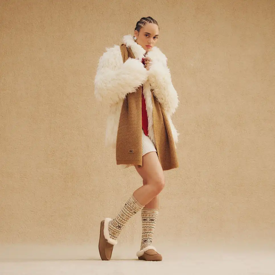 WOMEN'S UGG ANSLEY MULE | CHESTNUT - Image 8