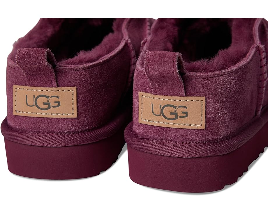 WOMEN'S UGG CLASSIC MICRO | BURNT MAGENTA - Image 7