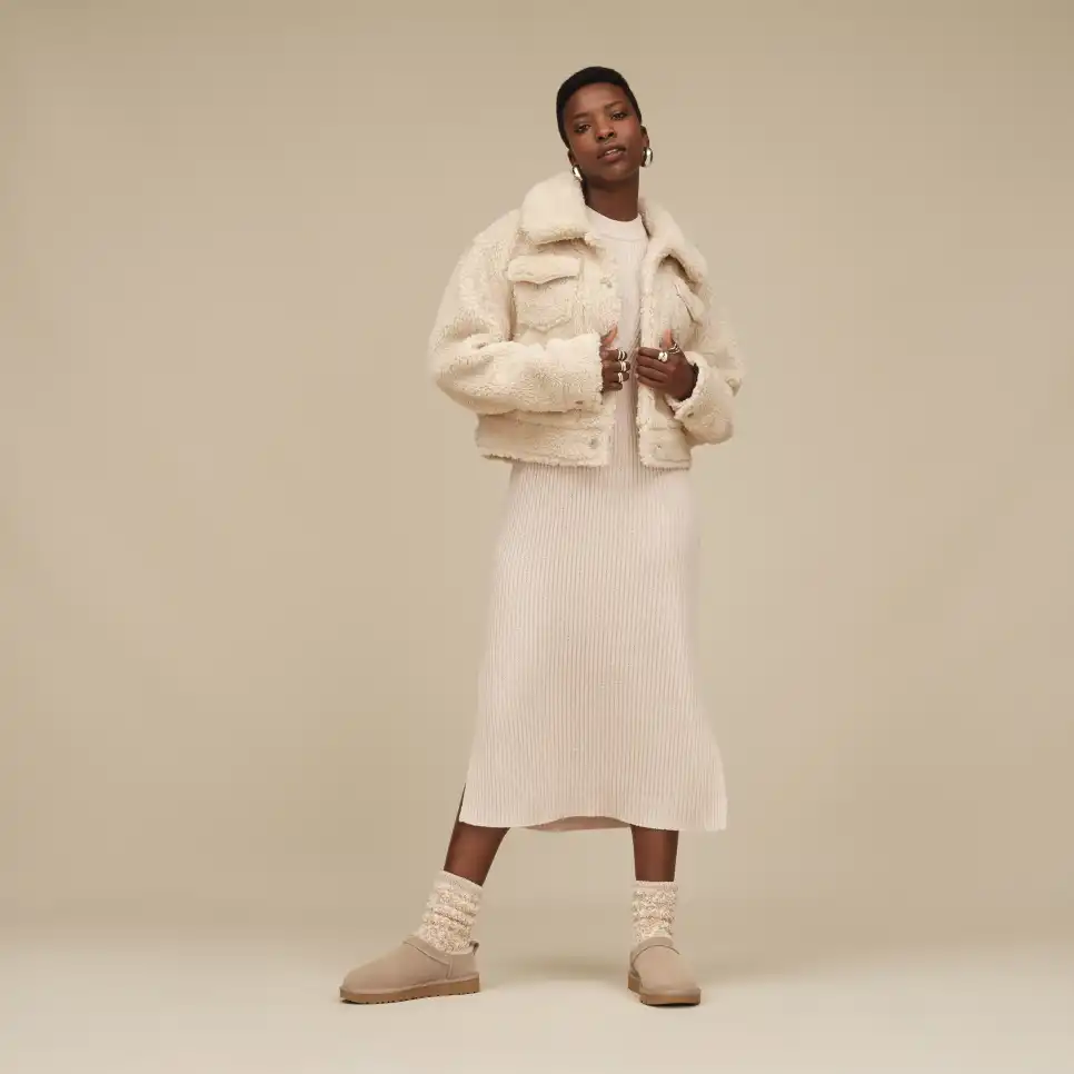 WOMEN'S UGG CLASSIC MICRO | SAND - Image 8