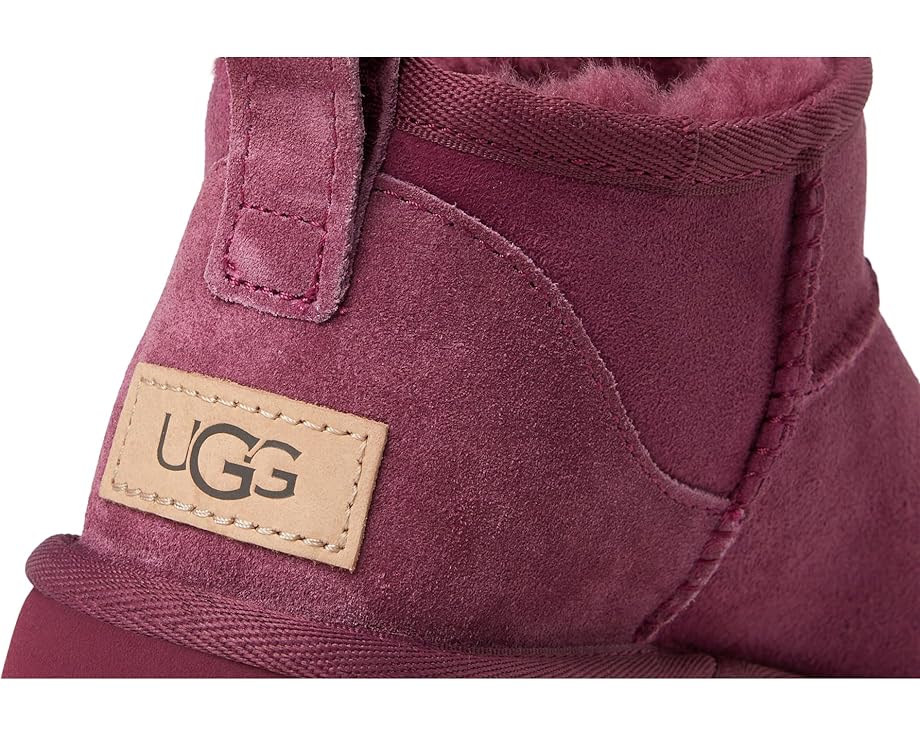 WOMEN'S UGG CLASSIC ULTRA MINI | BURNT MAGENTA - Image 3