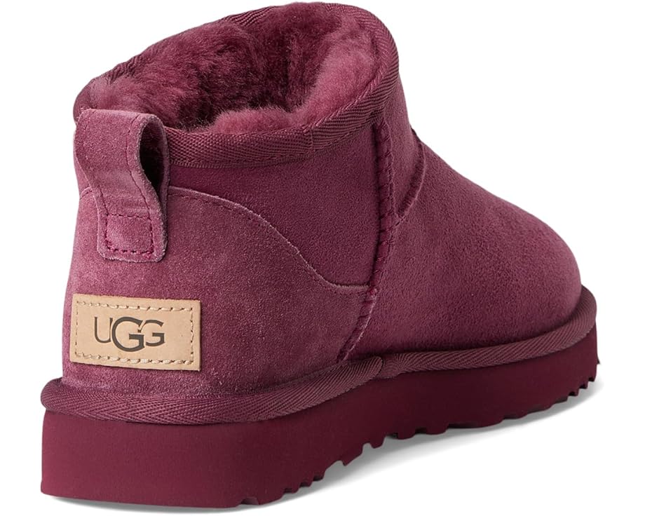 WOMEN'S UGG CLASSIC ULTRA MINI | BURNT MAGENTA - Image 4