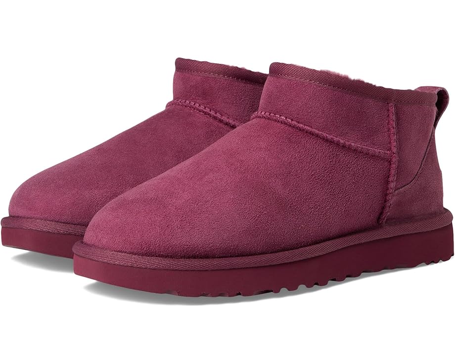WOMEN'S UGG CLASSIC ULTRA MINI | BURNT MAGENTA - Image 5