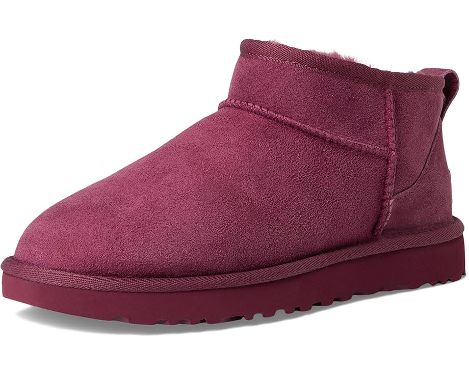 WOMEN'S UGG CLASSIC ULTRA MINI | BURNT MAGENTA - Image 6