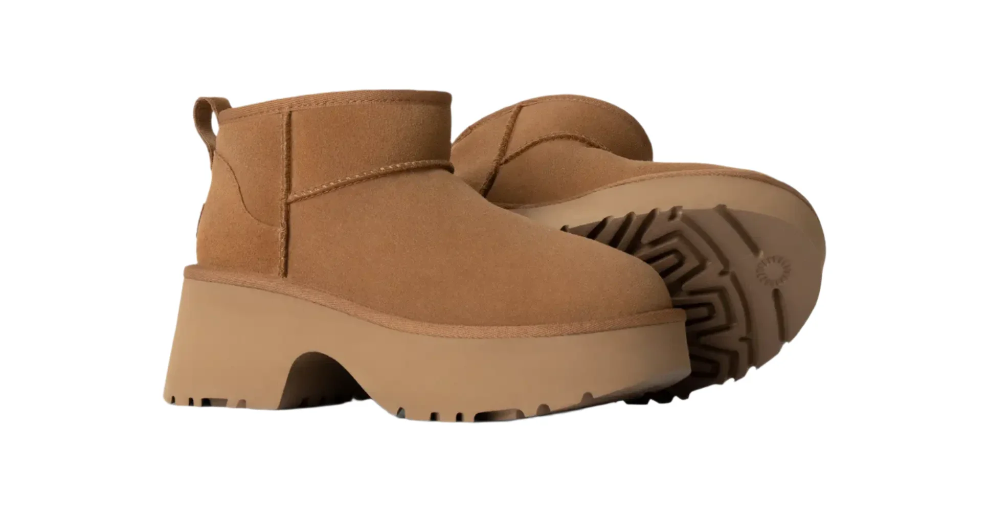 WOMEN'S UGG CLASSIC ULTRA MINI NEW HEIGHTS | CHESTNUT - Image 6