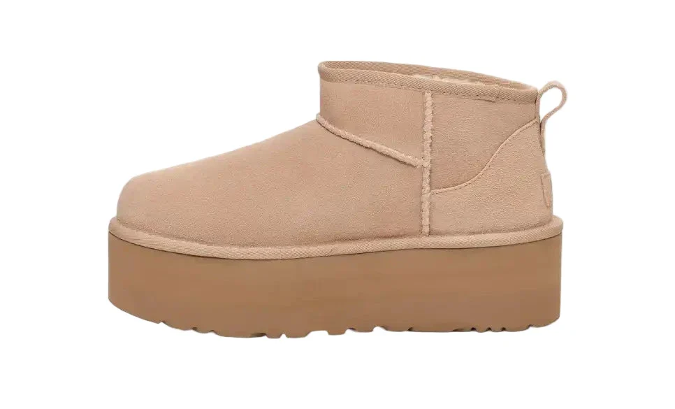 WOMEN'S UGG CLASSIC ULTRA MINI PLATFORM BOOT | SAND - Image 2