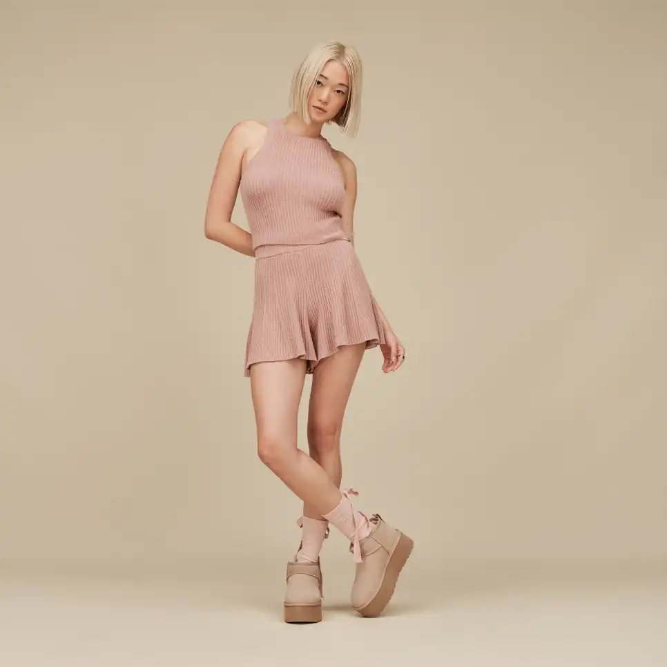 WOMEN'S UGG CLASSIC ULTRA MINI PLATFORM BOOT | SAND - Image 7