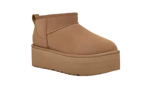 WOMEN'S UGG CLASSIC ULTRA MINI PLATFORM | CHESTNUT - Image 4