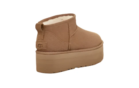 WOMEN'S UGG CLASSIC ULTRA MINI PLATFORM | CHESTNUT - Image 7
