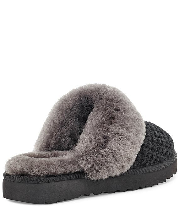WOMEN'S UGG COZY KNIT SLIPPER | BLACK - Image 6