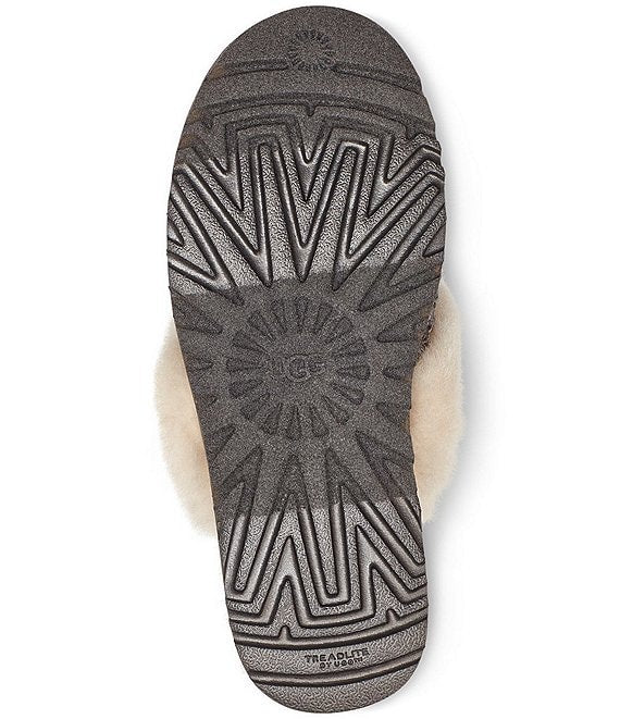 WOMEN'S UGG COZY KNIT SLIPPER | CHARCOAL - Image 6