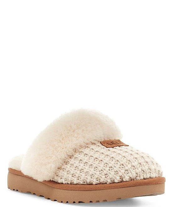 WOMEN'S UGG COZY KNIT SLIPPER | CREAM - Image 4