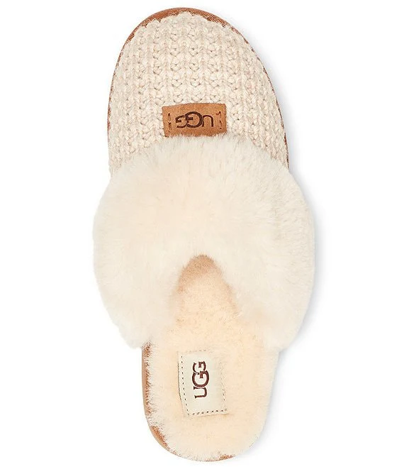 WOMEN'S UGG COZY KNIT SLIPPER | CREAM - Image 5