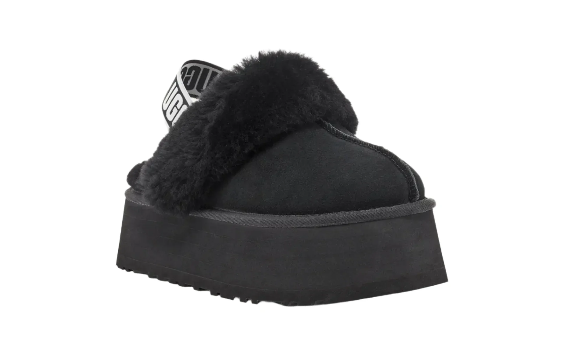 WOMEN'S UGG FUNKETTE | BLACK - Image 4