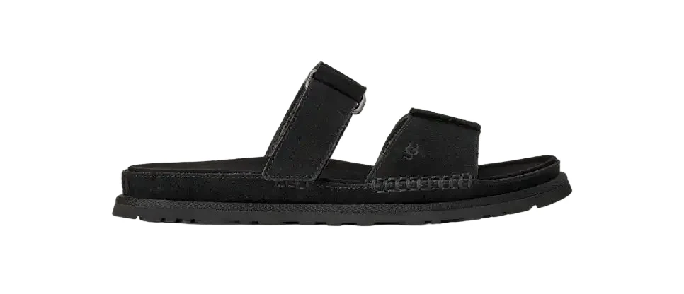 WOMEN'S UGG GOLDENGAZE SLIDE SANDAL | BLACK