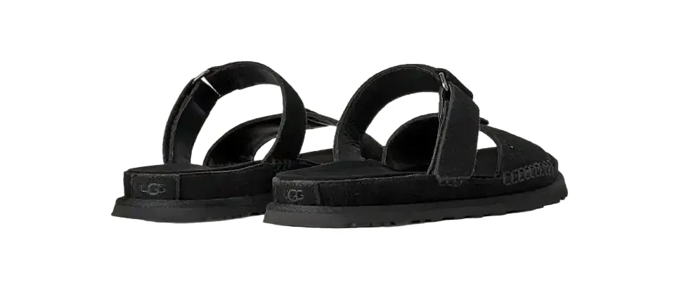 WOMEN'S UGG GOLDENGAZE SLIDE SANDAL | BLACK - Image 6