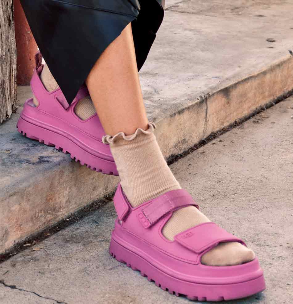 WOMEN'S UGG GOLDENGLOW SANDAL | SEA SALT - Image 2