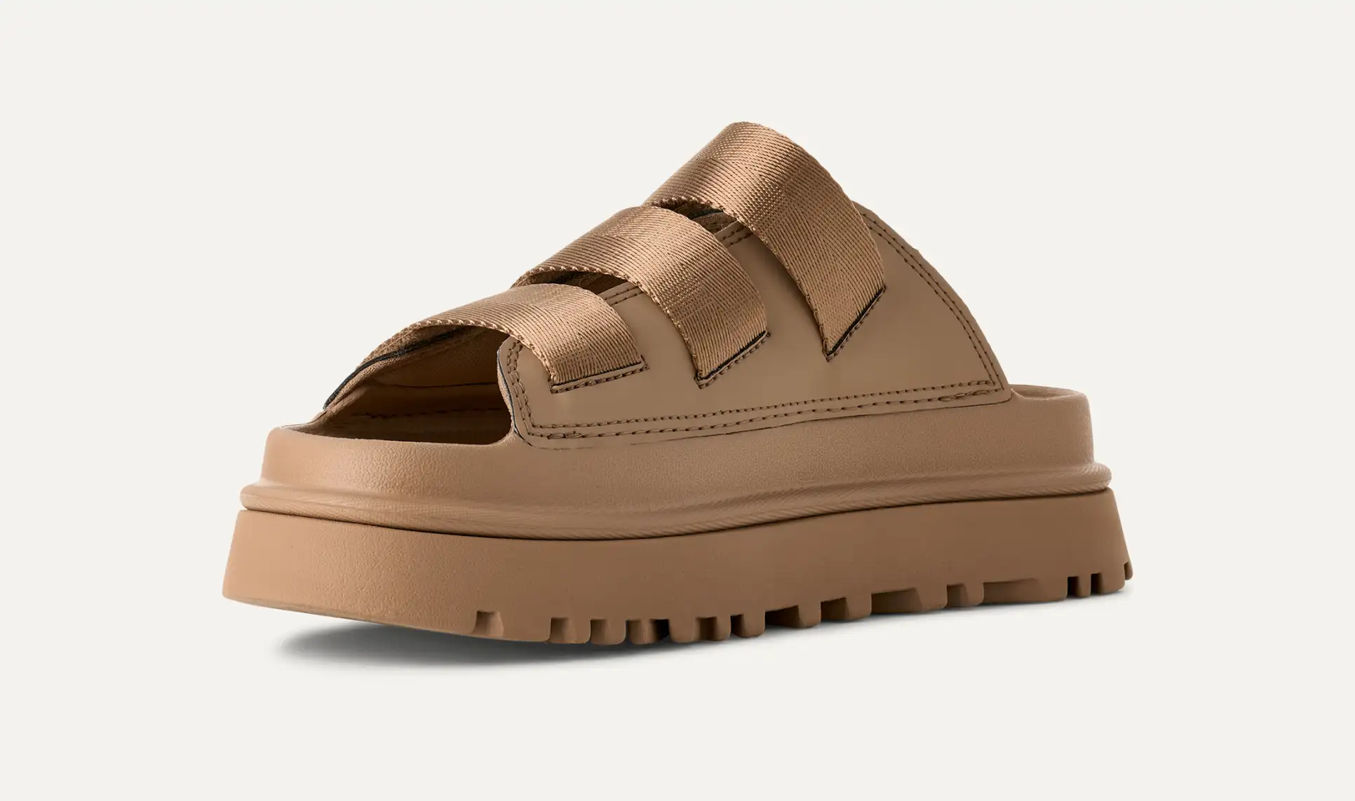 WOMEN'S UGG GOLDENGLOW SLIDE | DARK SAND - Image 6