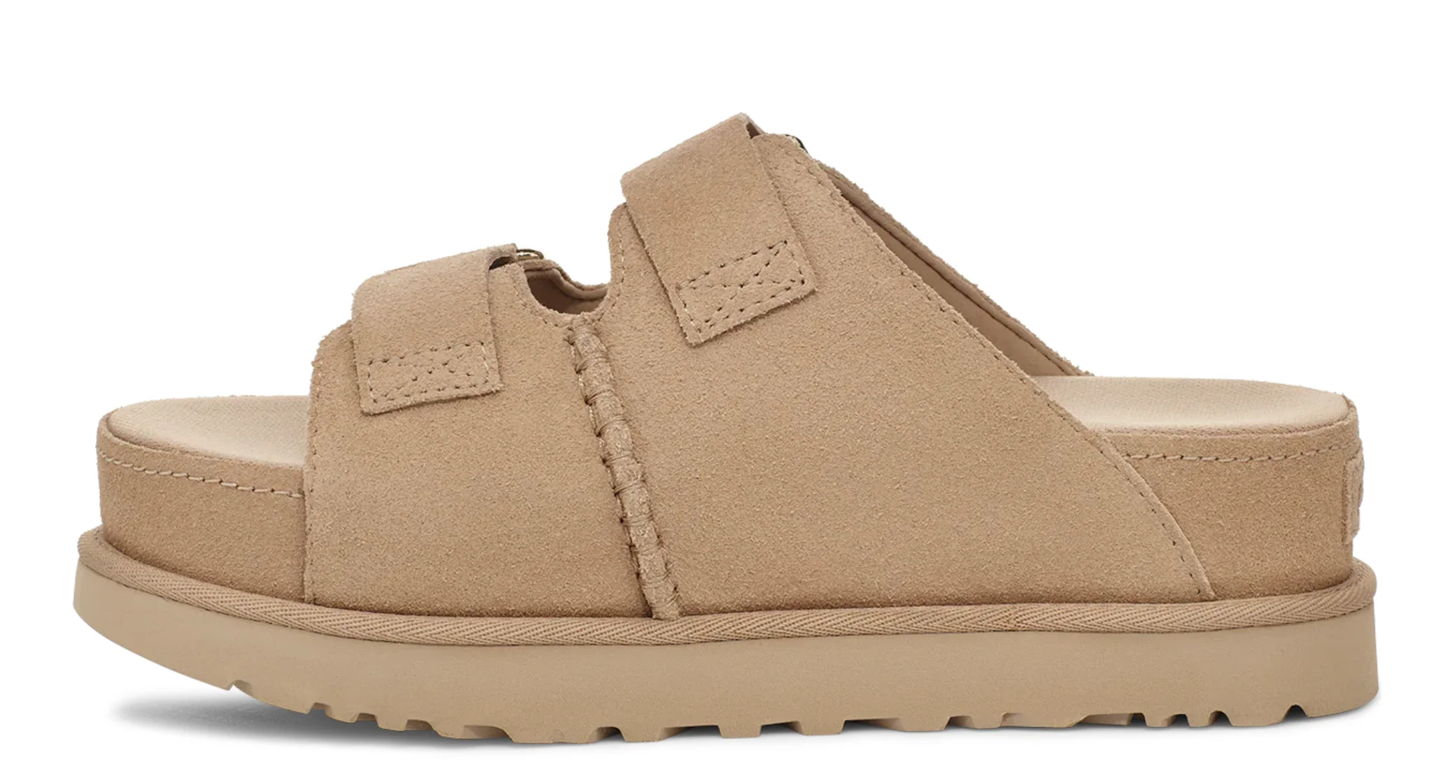 WOMEN'S UGG GOLDENSTAR HI SLIDE SANDAL | SAND - Image 3