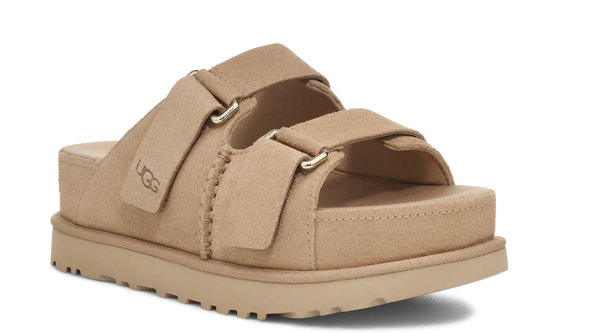 WOMEN'S UGG GOLDENSTAR HI SLIDE SANDAL | SAND - Image 4