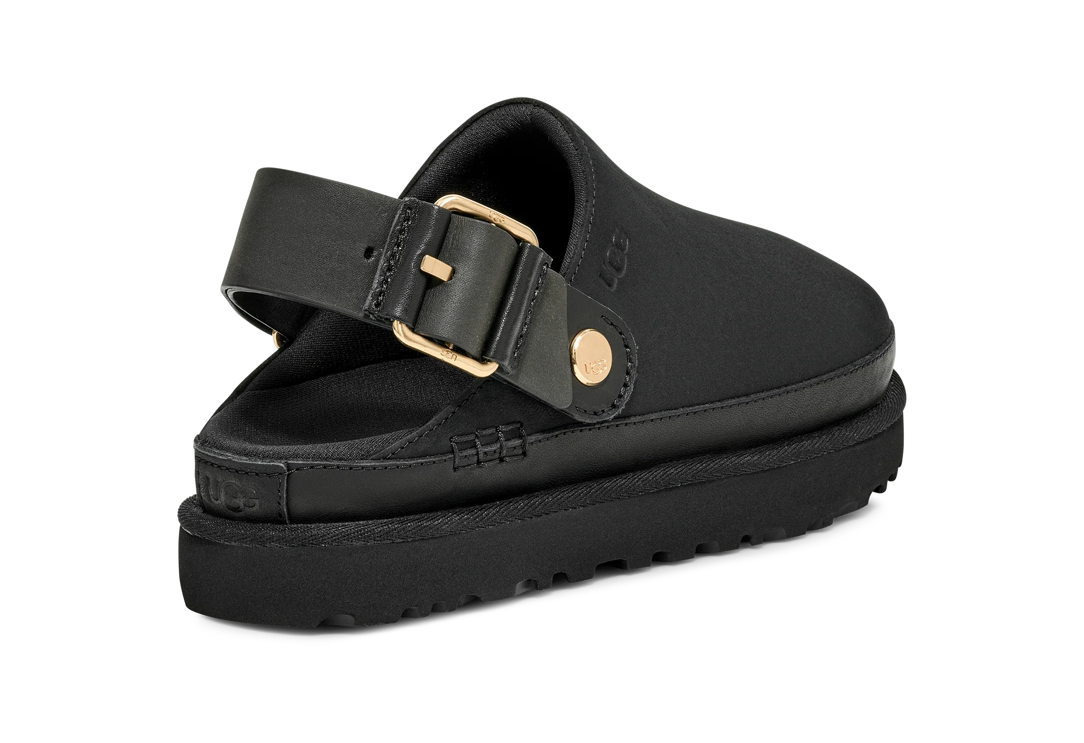 WOMEN'S UGG GOLDENSTAR VILLA CLOG | BLACK - Image 4