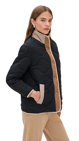 WOMEN'S UGG JAZLYN QUILTED JACKET | BLACK - Image 4