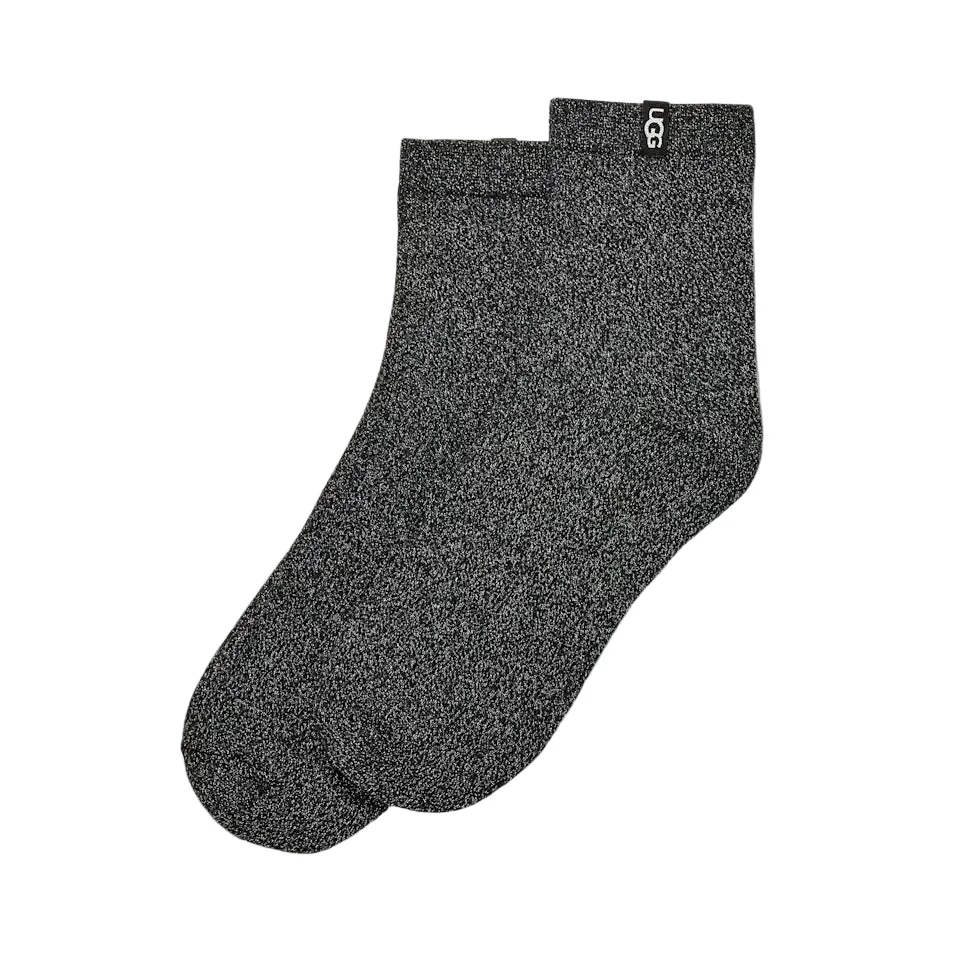 WOMEN'S UGG LAVINIA SHIMMER QUARTER | BLACK - Image 2
