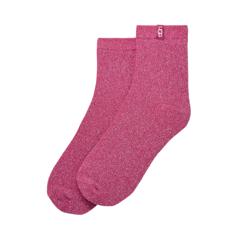 WOMEN'S UGG LAVINIA SHIMMER QUARTER | CHROMA PINK - Image 2