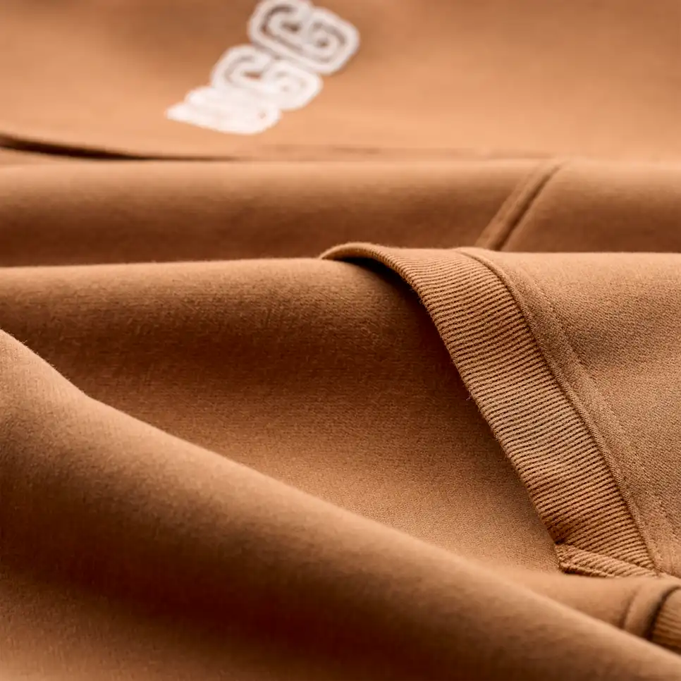 WOMEN'S UGG LOGO HOODIE | CHESTNUT - Image 4