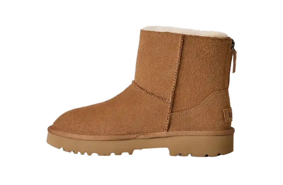 WOMEN'S UGG MARAIS ZIP UP BOOT | CHESTNUT - Image 2