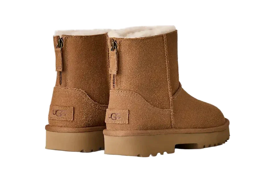WOMEN'S UGG MARAIS ZIP UP BOOT | CHESTNUT - Image 4