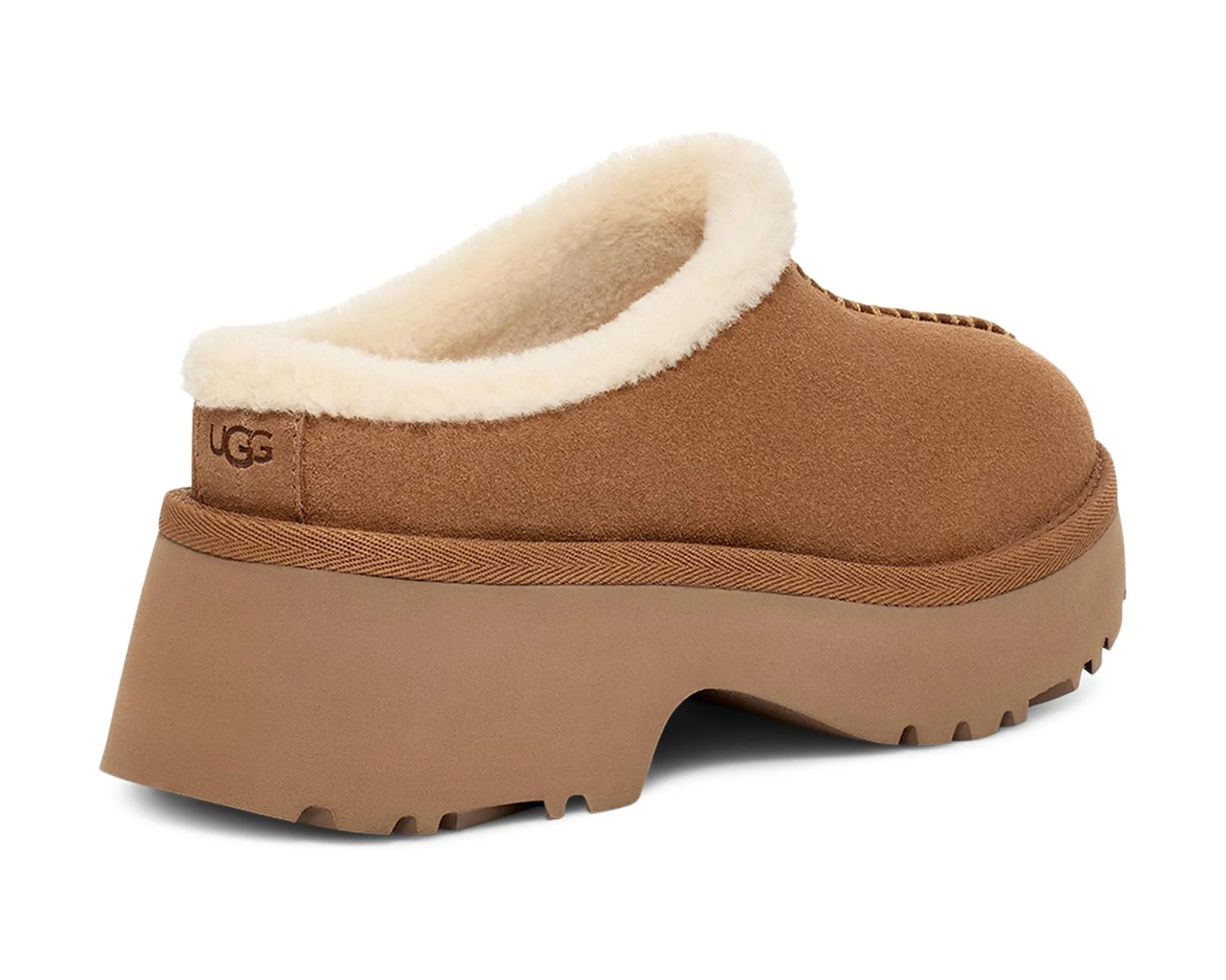 WOMEN'S UGG NEW HEIGHTS COZY CLOG | CHESTNUT - Image 5