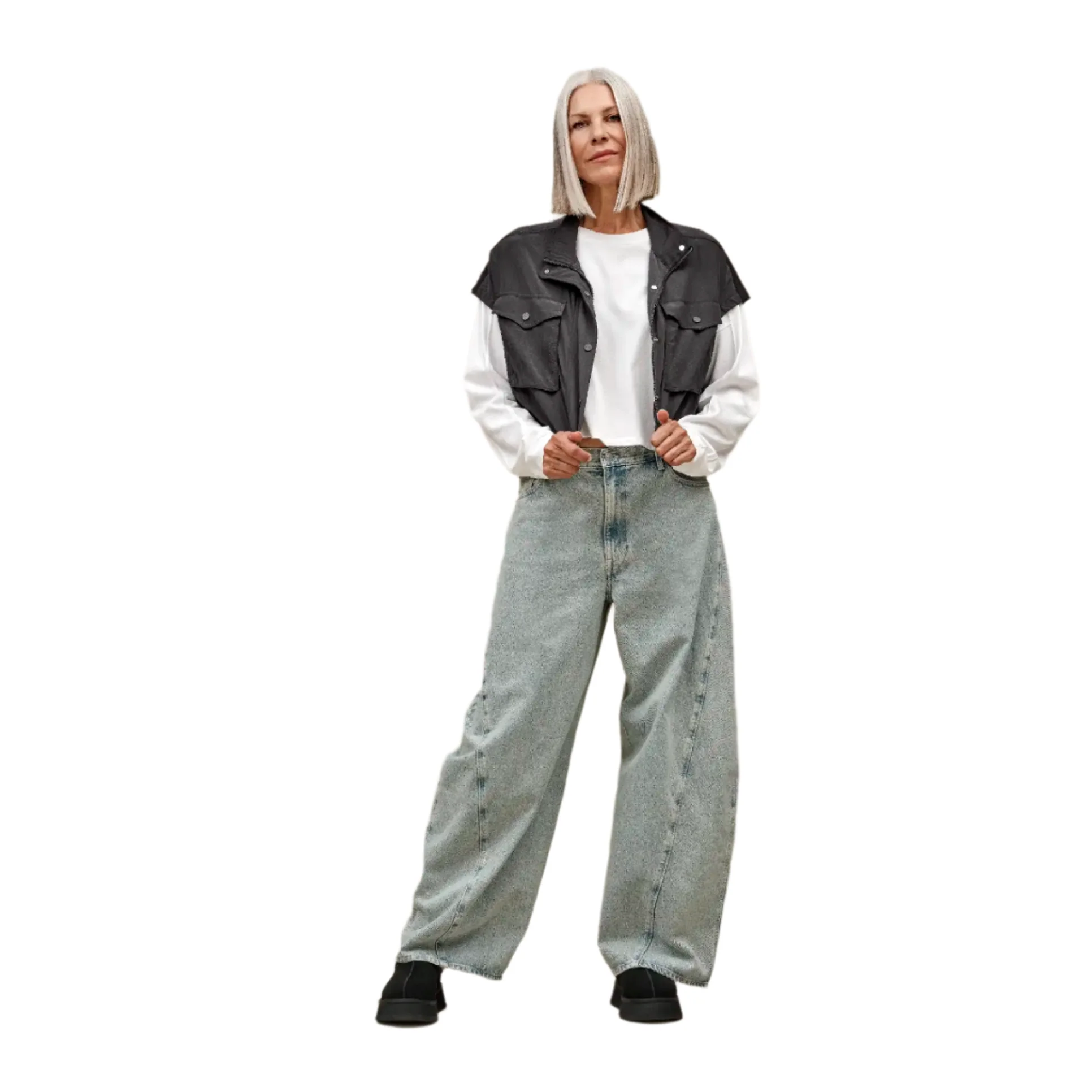 WOMEN'S UGG QUINN TOP | INK - Image 2