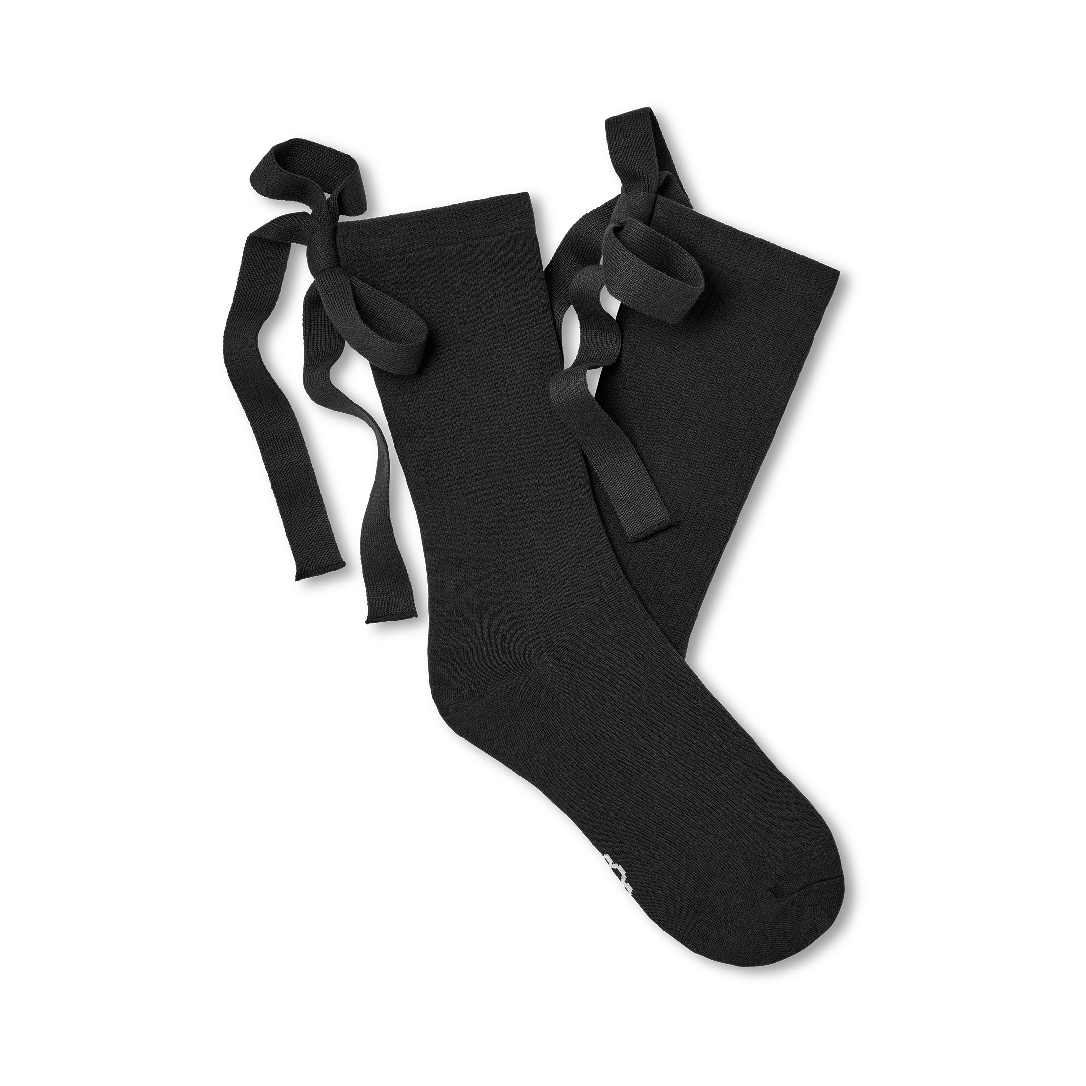WOMEN'S UGG SERENELLA NOVELTY BOW SOCKS | BLACK