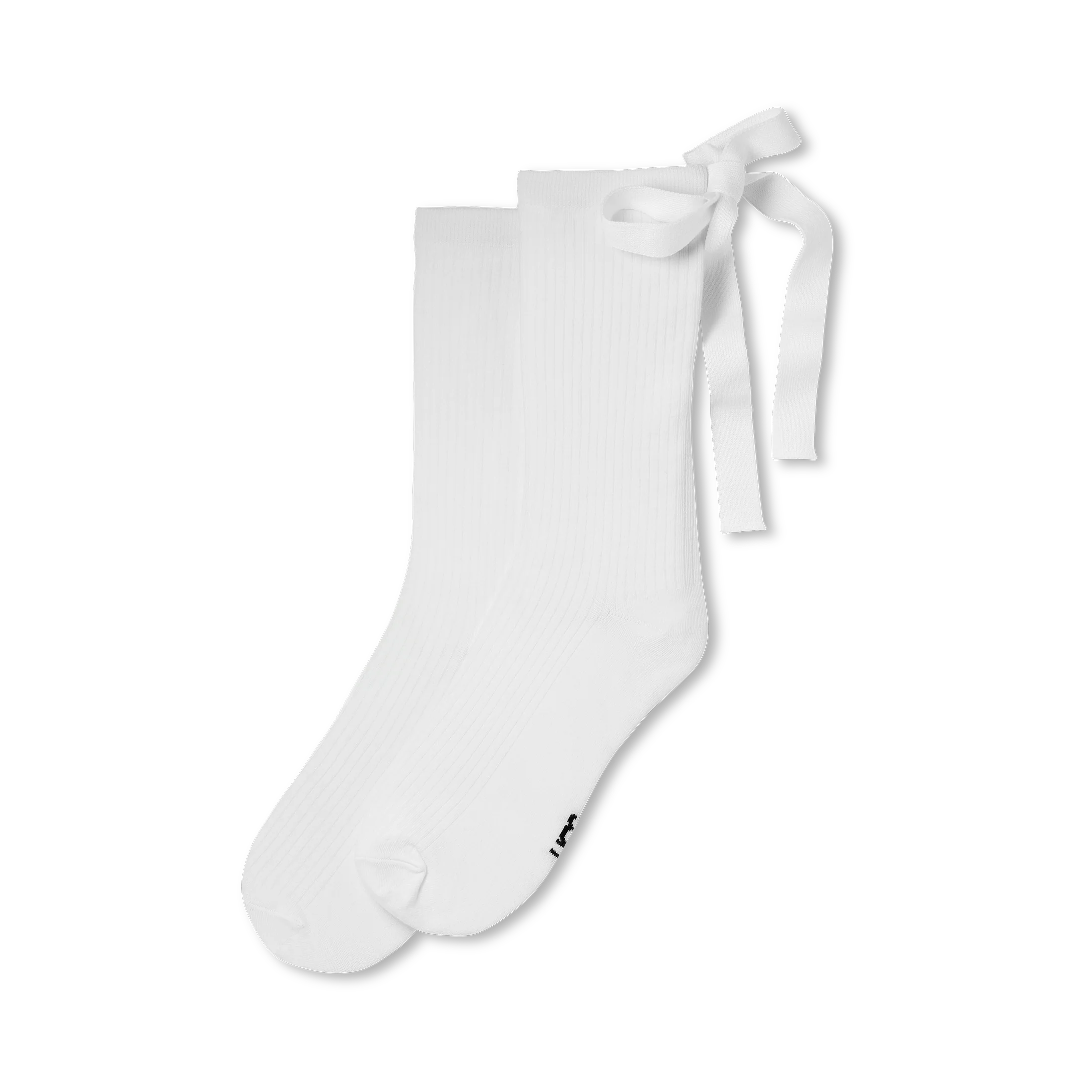 WOMEN'S UGG SERENELLA NOVELTY BOW SOCKS | WHITE - Image 3