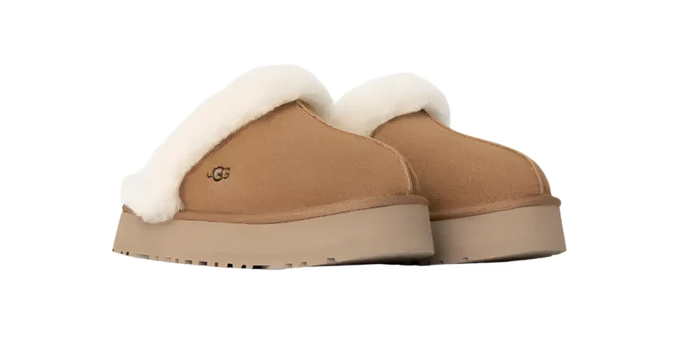 WOMEN'S UGG DISQUETTE SLIPPER | CHESTNUT - Image 4