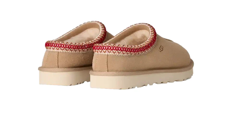 WOMEN'S UGG TASMAN II | SAND | DARK CHERRY - Image 5