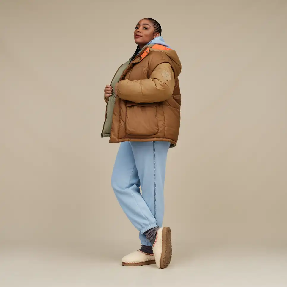 WOMEN'S UGG TASMAN MAXI CURLY | NATURAL - Image 6