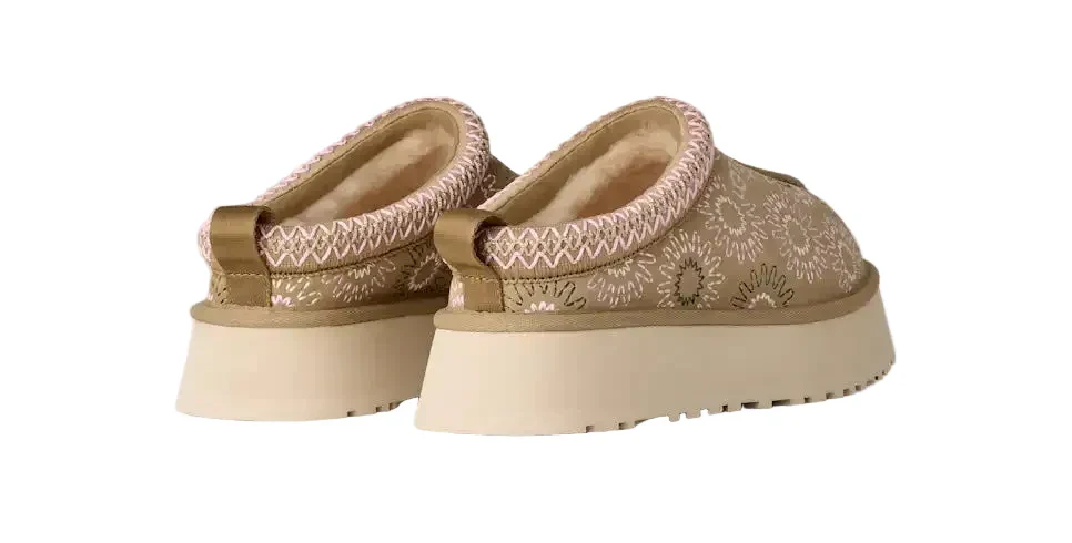 WOMEN'S UGG TAZZ SUN STITCH | MUSTARD SEED - Image 4