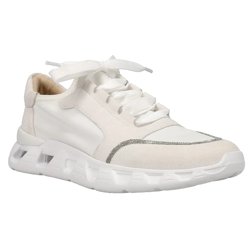 WOMEN'S VANELI ALYCE LACE UP SNEAKER | ICE NIVAL SUEDE - Image 3