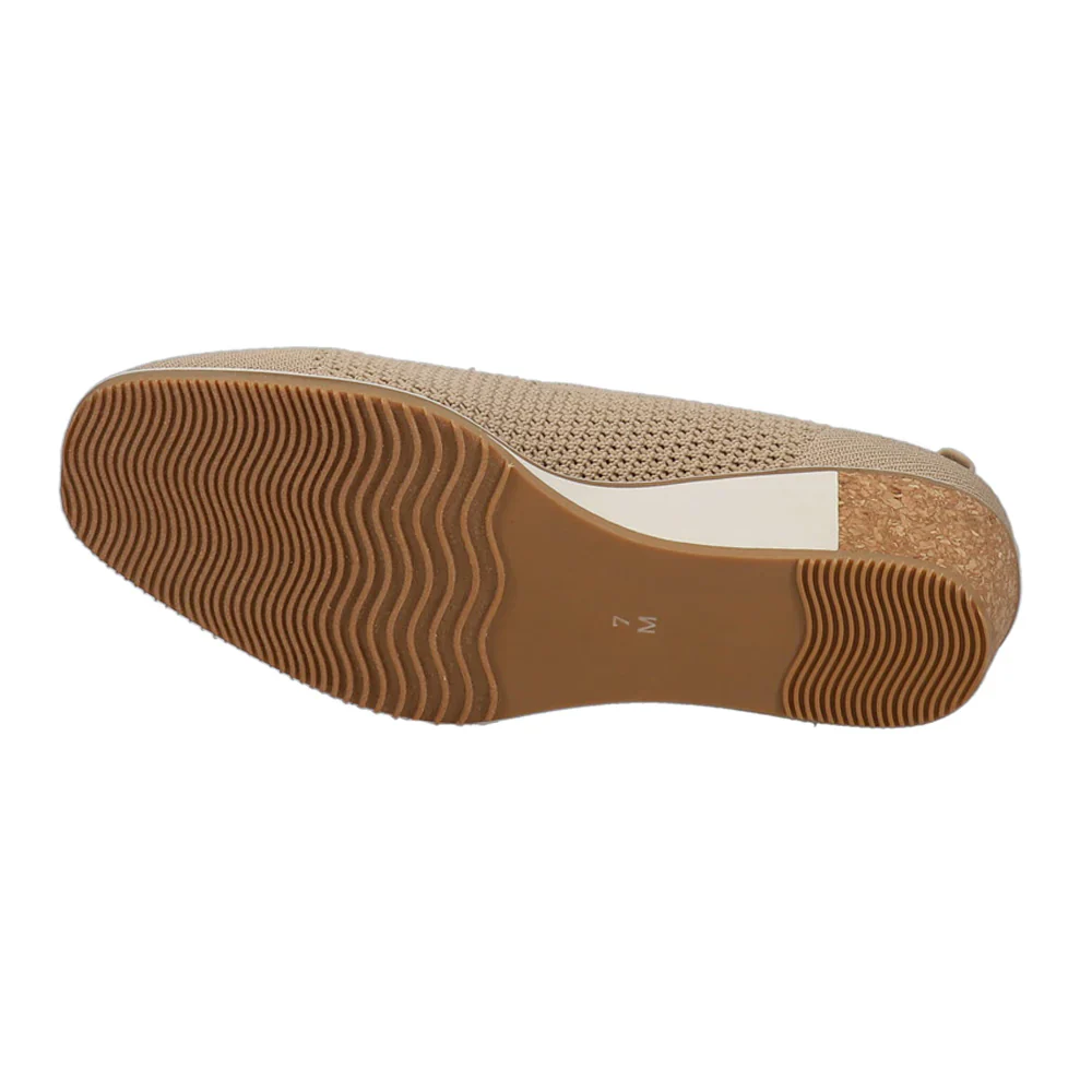 WOMEN'S VANELI GALEN WEDGE | ECRU KNIT STRETCH - Image 5