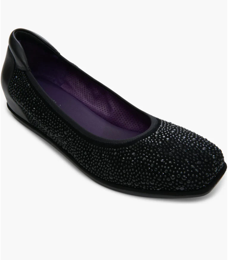 WOMEN'S VANELI GISEL | BLACK SUEDE - Image 3
