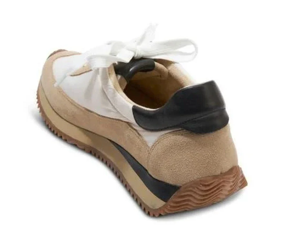 WOMEN'S VANELI QUEEN SNEAKER | BEIGE - Image 6